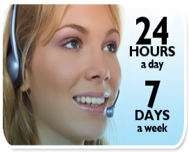 24 hours service Any time services